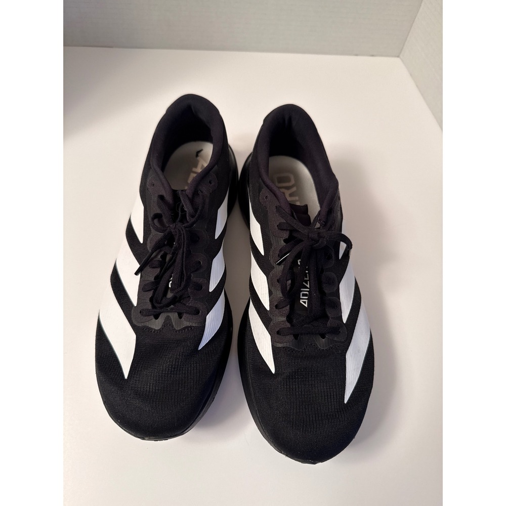Adidas Adizero EVO SL Men's 9.5 Black White Running Shoes JP7149